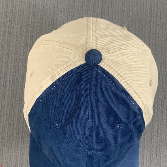 Platinum Series by Outdoor Cap Baseball Hat Unisex OSFA Two Tone Navy Tan - Picture 5 of 15